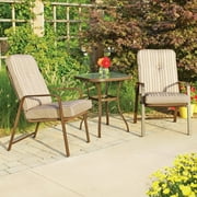 Mainstays Lawson Ridge 3-piece Bistro Set, Tan