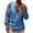 Sky Blue, variant on Shirts For Men Summer Solid Color V Neck Button Long Sleeve Pullover Tops T-shirts Outwear,Blue,XL