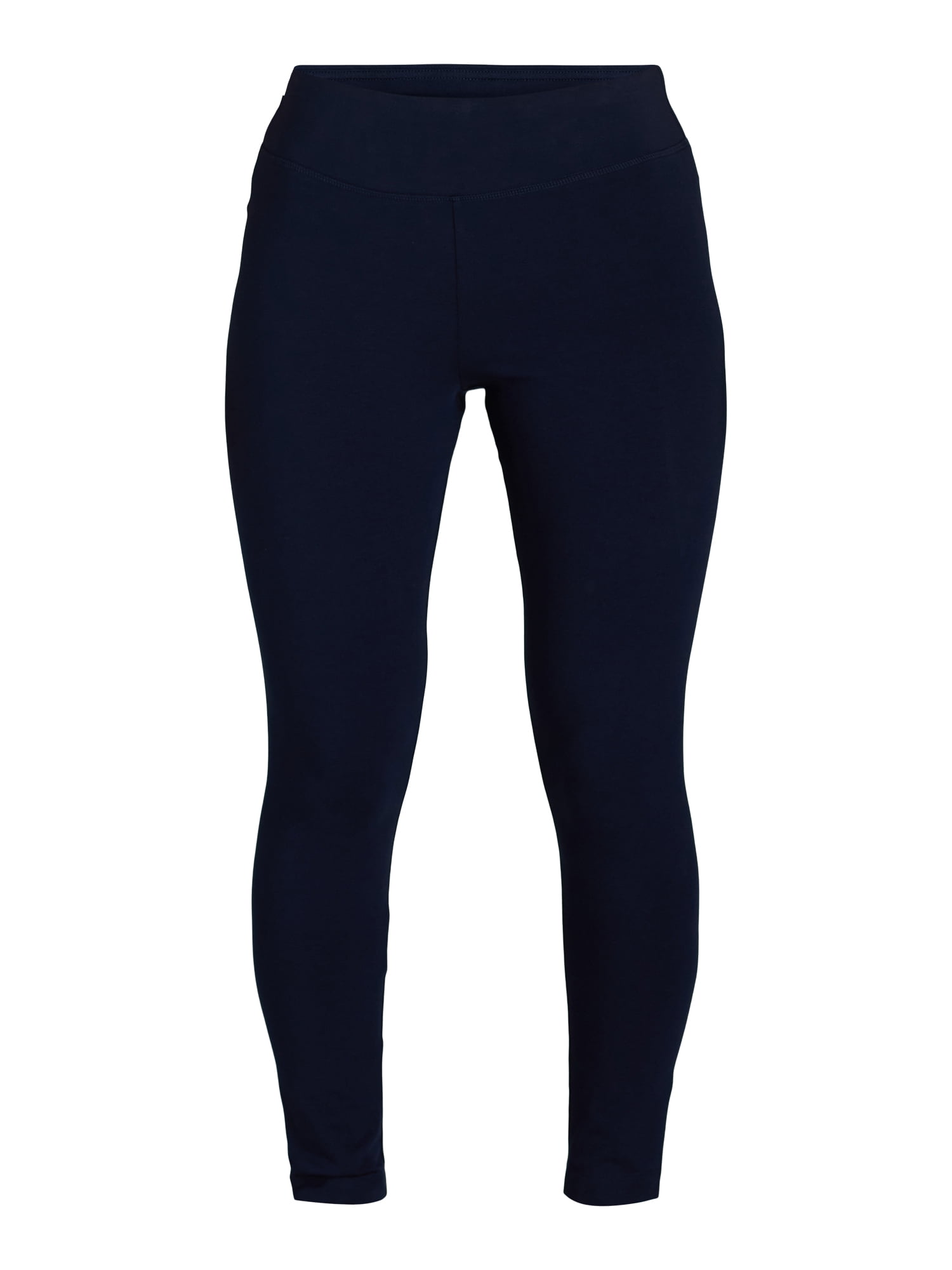 Time and Tru Women's High-Rise Ankle Knit Leggings, 27" Inseam, Sizes XS-XXXL