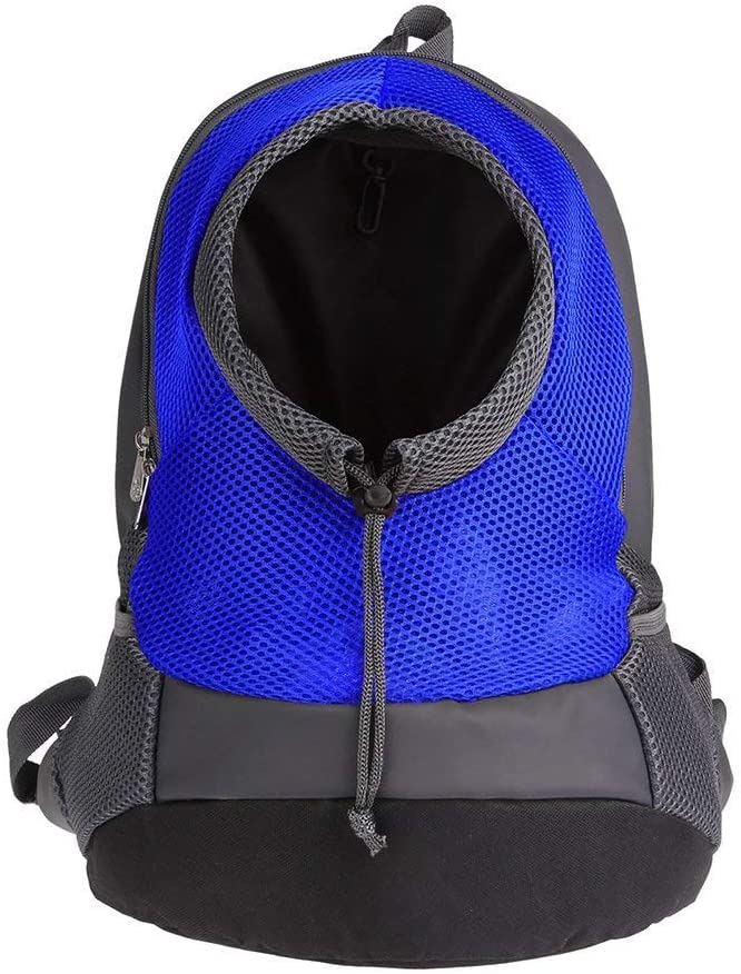 Pet Backpack Carrier for Small DogCatPuppy (8lbs Max) OntheGo Travel Pet Front Back Pocket