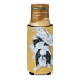 thumbnail image 3 of Carolines Treasures MH1034MUK Japanese Chin Black White Play Ultra Beverage Insulators for slim cans  Slim Can, 3 of 3