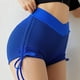 thumbnail image 2 of Gibobby Pantalones cortos de yoga Súper pantalones de mujer Pantalones de yoga con correa de corta de yoga de color(Azul,CH), 2 of 5