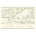 thumbnail image 2 of Unknown 14x10 White Modern Wood Framed Museum Art Print Titled - Pensacola Florida -1780, 2 of 4