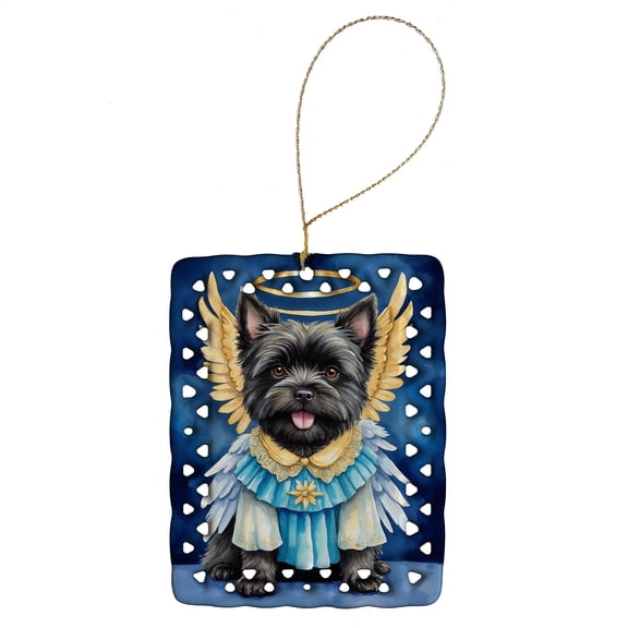 Carolines Treasures DAC6969CO2 3.4 x 2.6 in. Cairn Terrier My Angel Porcelain Ornament