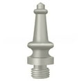 thumbnail image 3 of Deltana DSST15 1-3/16" Height Steeple Tip Decorative Door Hinge Finials Satin Nickel, 3 of 3