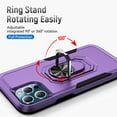 thumbnail image 4 of Case for iPhone 14 Pro Max , Heavy Duty Rugged Shockproof Protective Cover Case for iPhone 14 Pro Max,6.7 inch (Purple), 4 of 5
