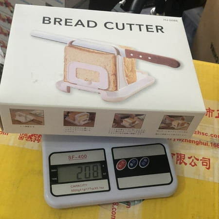 

Household Kitchen Gadgets Fruit Kitchen Items Precision Kitchenware Refrigerator Rack Holder Stainless Steel in Kitchen Portable Removable Bread Slicers Cutter Every