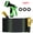 black, variant on 100FT Non-Expanding Garden Hose, Lightweight, Flexible Ultra-Light Water Hose, Burst-Resistant, Lead-Free, Anti-Kink, High-Pressure