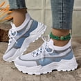 thumbnail image 1 of YOUYEDIAN Womens Orthopedic Shoes Arch Support Running Shoes Wide Slip on Non Slip Server Shoes Knitted Mesh Stretch Comfortable 2026 Orthopedic Shoes (Blue), 1 of 5