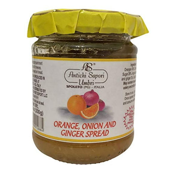 Antichi Sapori Orange, Onion, Ginger Spread 200gr - 7.05oz | Directly imported from selected artisanal farms in Italy