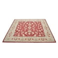 thumbnail image 5 of Rugsotic Carpets Hand Tufted Wool Eco-Friendly Area Rugs - 8'x8', Square, Red Gold, Modern Contemporary Design, High Pile Handmade Anti Skid Rugs for Living Room, Bed Room (K00531), 5 of 7