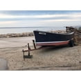 thumbnail image 2 of Melanson, Suzanne 32x25 White Modern Wood Framed Museum Art Print Titled - Lakefront Journey, 2 of 4