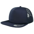thumbnail image 1 of Atlantis  Snap 90s Flat Visor 5 Panel Trucker Cap, 1 of 3