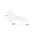thumbnail image 3 of Camastro Pegable Lis Merkatari Madera Uso Exterior, 3 of 4