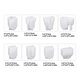 thumbnail image 3 of Home Decorative House Casting Molds Flexible Silicone Molding Tool Set for Elegant Miniature House Tabletop Decors, 3 of 4