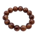 thumbnail image 2 of 2x de piedra retro para mujer, elástica con budistas brazalete elástico Zulema Encantos de pulsera de cuentas de piedra, 2 of 7