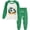 1# White, variant on FEDPOP Toddler Boys Pajamas Soccer Graphic Long Sleeve Sleepwear Kids Pjs Set Size 3T