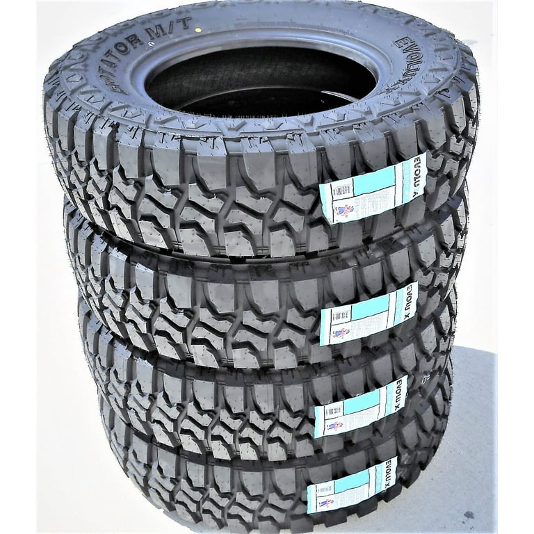 Evoluxx Rotator M/T LT 285/70R17 Load E 10 Ply MT Mud Tire Fits