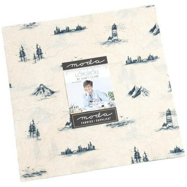 Longshore Layer Cake by Janet Clare; 42 - 10" Precut Fabric Quilt Squares