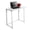 white, variant on Folding Computer Desk for Small Spaces, Space-Saving Home Office Desk, Foldable Computer Table, Laptop Table, Writing Desk, Compact Study Reading Table (White)