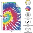 thumbnail image 3 of GZHJMY Tie Dye Art Abstract Kitchen Towel, Dish Towels Quick Drying Tea Towels Absorbent Hand Towels for Kitchen Sink Dinner Table 28 x 18 Inches, Set of 6, 3 of 7