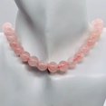 thumbnail image 5 of Rose Quartz 16" Strand Round | 10 mm | Pink | 40 Beads |, 5 of 12