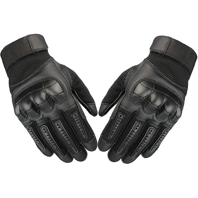 Guantes tácticos XL YONGSHENG para hombres con pantalla táctil y almohadillas duras para nudillos y palmas
