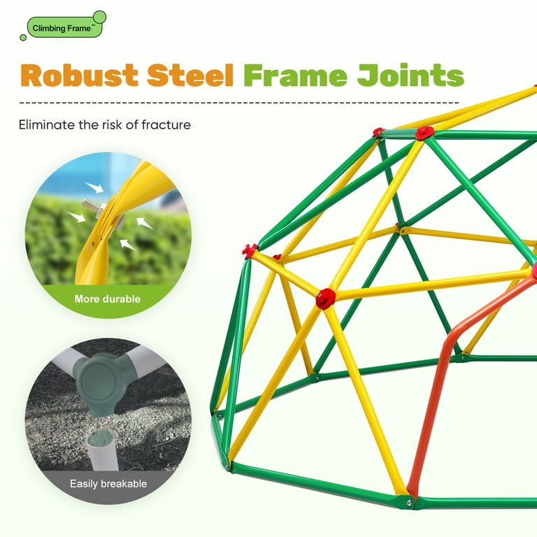 Zupapa 10FT Climbing Dome, Experience Ultimate Fun with The