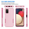 thumbnail image 6 of TakFox For Samsung Galaxy A03S Case,Full Body Heavy Duty Shockproof Hybrid Dual Layer Rubber Drop Protection Soft Bumper Rugged Protective Cover Case,Pink, 6 of 7