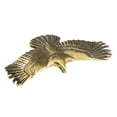 thumbnail image 2 of GUOOL Eagle Keychain Pendant Brass Eagle Statue for Bookshelf Living Room Teahouse, 2 of 9