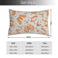 thumbnail image 2 of Yiaed Retro Floral Butterfly Print Brushed Microfiber Envelope Pillowcases, Standard,Envelope Closure Pillow Cases(No pillow core)-14"x20", 2 of 6