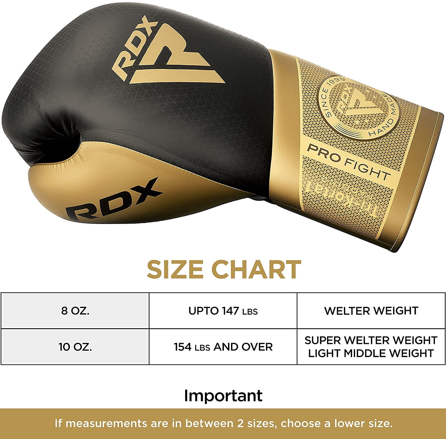 RDX Boxing Gloves for Fighting Muay Thai Mitts, Maya Hide Leather Mark PRO Lace-Up Training Glove for Sparring, Kickboxing, Punch Bags, Focus Pads and Double End Ball Punching