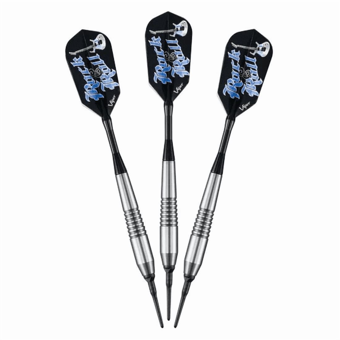 Viper Underground Rock & Roll Soft Tip Darts 18 Grams, Viper Underground Rock & Roll Cue, and Casemaster Q-Vault Supreme Black Cue Case