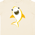 thumbnail image 4 of Inktastic Cute Shark, Little Shark, Yellow Shark, Sea Animal Boys or Girls Toddler T-Shirt, 4 of 5