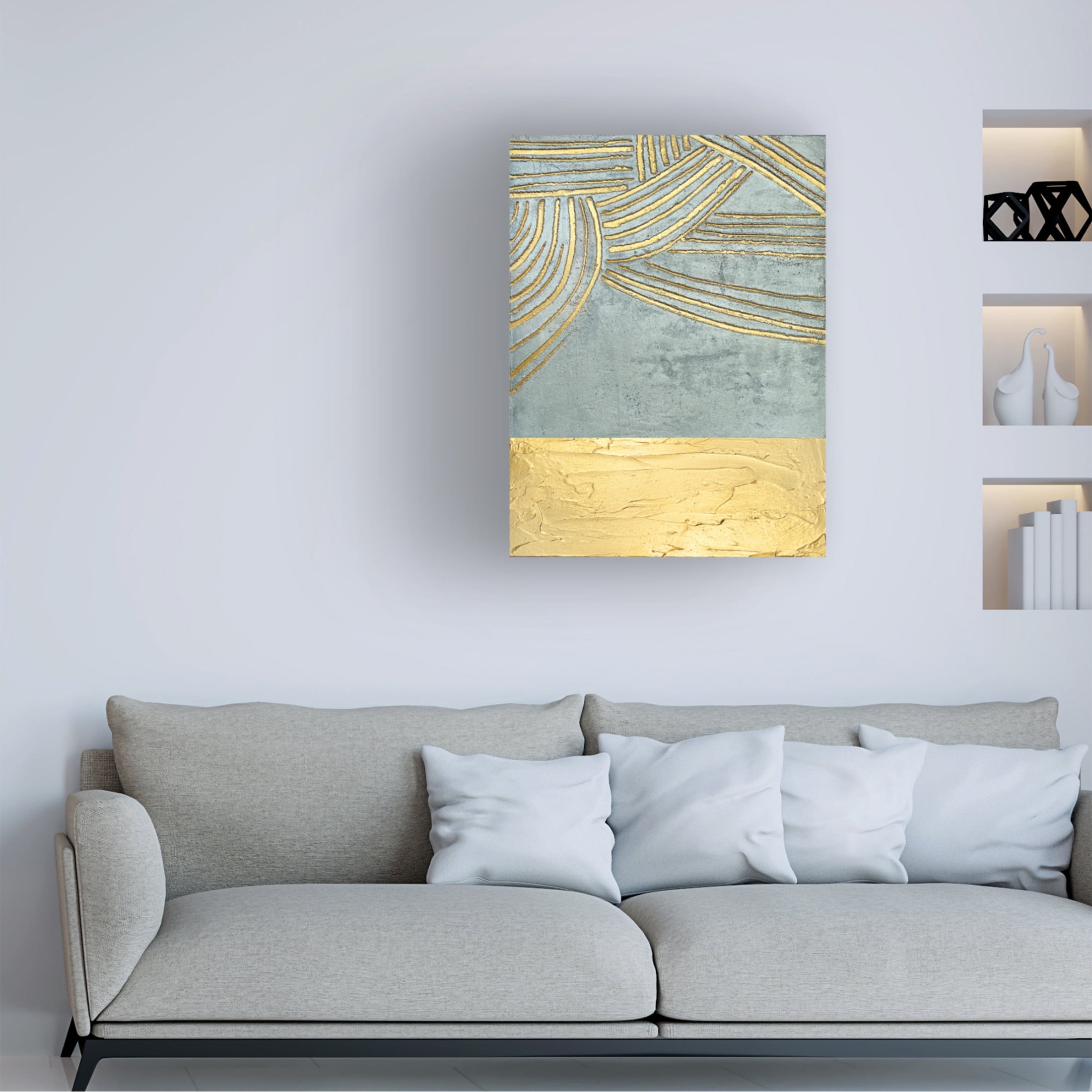 Trademark Fine Art Alyson Storms Ancient Golden Sun Canvas Wall Art
