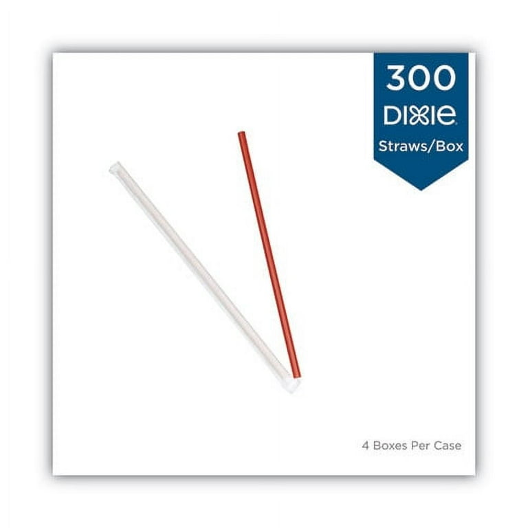 Wrapped Giant Straws, 10.25 Wrapped Giant Straws, 10.25