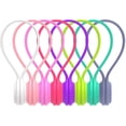 thumbnail image 1 of PEONAVET Cable Clips 8 PACK Multi Color Ties - Cable Management, 1 of 4
