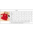 thumbnail image 7 of DcoolMoogl Infant Baby Girl Christmas Dress Red Princess Tulle Dress Elk Star Print Long Sleeve with Headband Fall Xmas Outfits, 7 of 7