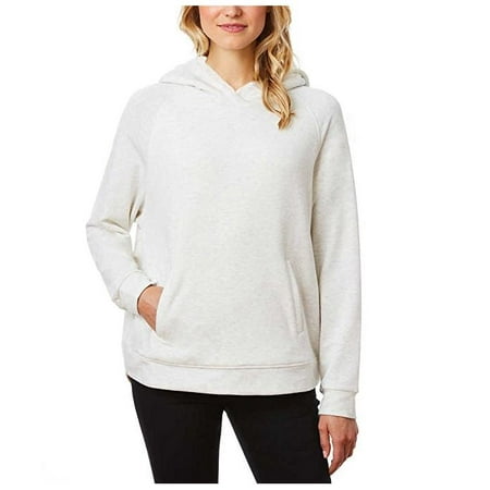 Buffalo Womens Raglan Hoodie - Weatherproof 32 Degrees Womens Sherpa Lined Raglan Hoodie (White, XX-Large)