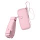 thumbnail image 3 of plegable compacto, resistente y moderno con correa para el hombro, ideal para viajes, senderismo, camping, playa y otras actividades al aire rosa, 3 of 10