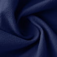 thumbnail image 4 of Pisexur Robes en Coton et Lin pour Femmes Décontractées Unies Boutonnées Longues Robes Mode Col Rond Manches 3/4 Robe Maxi Fluide pour Quotidien, Travail, Plage P-2TG, Bleu, 4 of 9