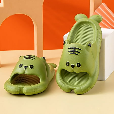 

KEVCHE Children s Cartoon Cute Boys and Girls Non Slip Soft Sole Slippers