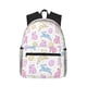 thumbnail image 1 of Disketp Easter Colorful Rabbit Mochila Ligera Clásica con Múltiples Bolsillos, Mochila Casual para Hombre y Mujer, Ideal para Escuela, Trabajo y Viajes, 1 of 6