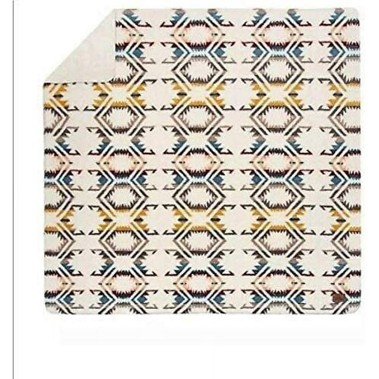Pendleton King White Sands Multi Sherpa Blanket 112 by 92 Over 10 000 Square in Walmart
