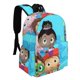 thumbnail image 2 of Super Why-theme Backpack, Campus style schoolbag Bookbag with Adjustable Shoulder Straps And Large Zip Compartment, Unisex Travel Bags.42x30x15cm, 2 of 6