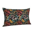 thumbnail image 2 of Vsdgher Snake And Flower Print Pillow Cases -Iconic Collection Pillowcases -Extra Soft, Not easy to deform,not pilling Export quality, 2 of 8