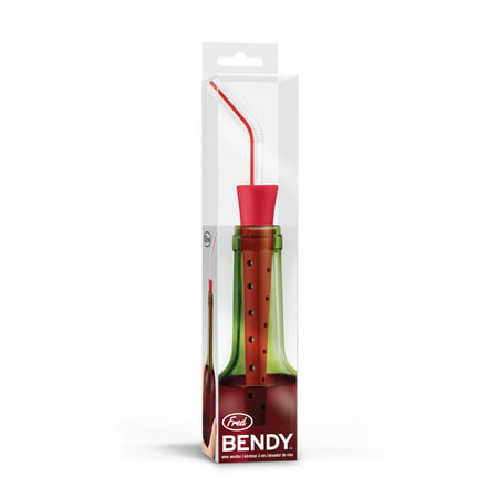 Bendy Straw-Shaped Wine Aerator Pourer Silicone