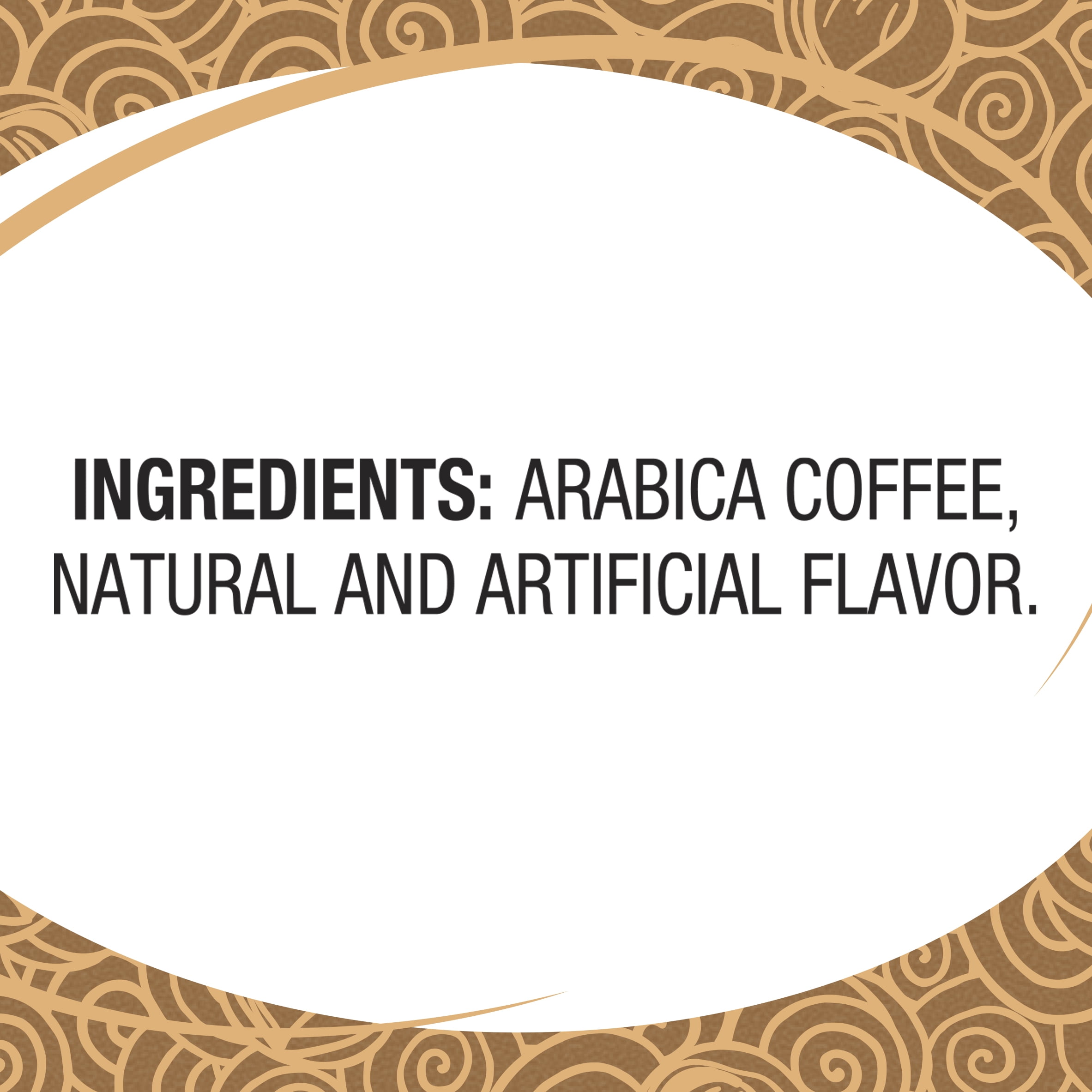 (6 pack) Great Value 100% Arabica Creamy Hazelnut Medium Roast Arabica Coffee Pods, 12 Ct