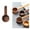Brown, variant on Wooden Coffee Spoon, Small Coffee Scoop for Ground Caf Walnut Wood Measuring Spoons,for Ground Coffee, Beans and Tea 1 Tablespoon for Jars and Containers