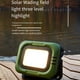thumbnail image 5 of Greeniant Lámpara de camping 3 modos Foco solar Impermeable Lodestone Hold Linterna de emergencia Luz de trabajo LED Senderismo al aire libre carpas Amarillo, 5 of 6